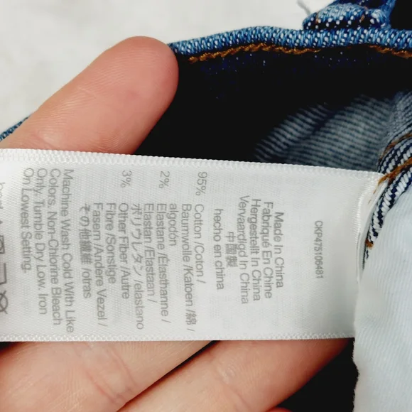 NEW Madewell 10" High-Rise Skinny Jeans in Medium Wash P6865 - Picture 8 of 9